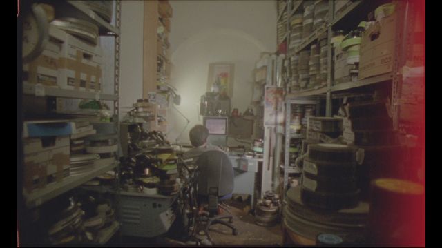 Khoshbakht in one of Jorghanian’s underground archives.