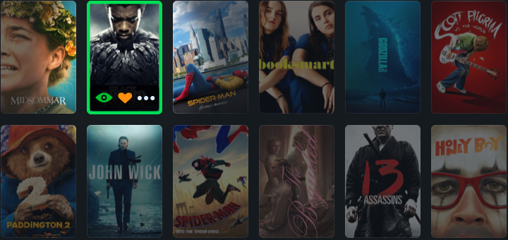 Poster overlays